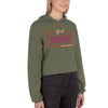 Liberté Chérie™ | <b>Sweat-Shirt Crop-Top Féministe Brodé Girl Boss</b>