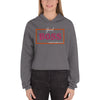 Liberté Chérie™ | <b>Sweat-Shirt Crop-Top Féministe Brodé Girl Boss</b>