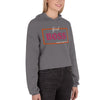 Liberté Chérie™ | <b>Sweat-Shirt Crop-Top Féministe Brodé Girl Boss</b>