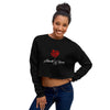 Liberté Chérie™ | <b>Sweat-Shirt Crop-Top Féministe Liberté Chérie</b>