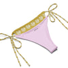 Liberté Chérie™ | <b>Maillot De Bain Féministe Deux Pièces Mon Coeur Olive</b>