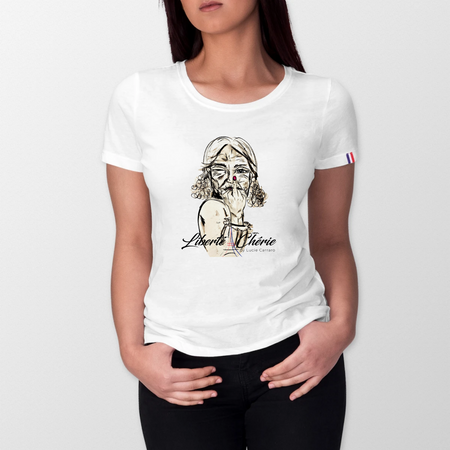 Liberté Chérie™ | <b>T-Shirt Féministe Origine France Garantie Fuck Off</b>