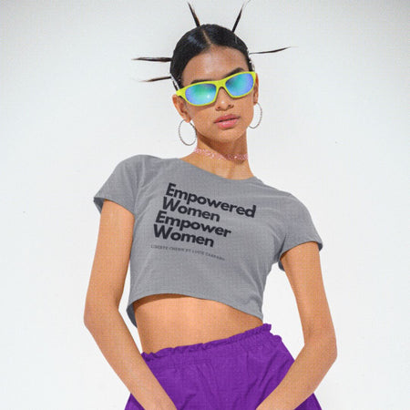 Liberté Chérie™ | <b>Crop Top Féministe Empowered Women Empower Women</b>