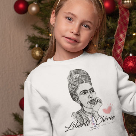 Liberté Chérie™ | <b>Sweat Féministe Enfant Frida</b>