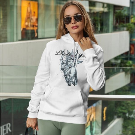 Liberté Chérie™ | <b>Sweat Féministe À Capuche Statut : Libéré</b>