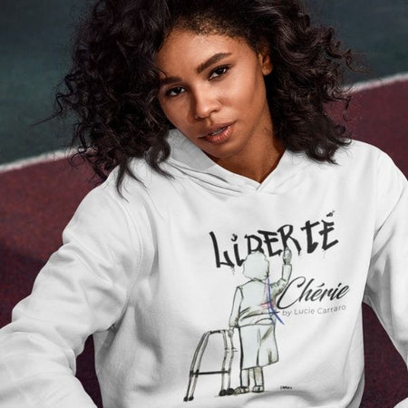 Liberté Chérie™ | <b>Sweat Féministe À Capuche Mamie</b>