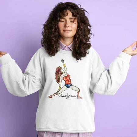Liberté Chérie™ | <b>Sweat Féministe Bio Posture De Guerrière</b>