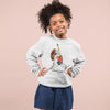 Liberté Chérie™ | <b>Sweat Féministe Enfant Posture De Guerrière</b>