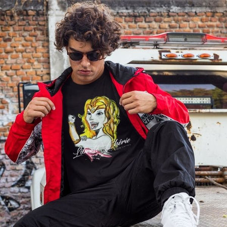 Liberté Chérie™ | <b>T-Shirt Féministe Manches Longues Wonder Girl</b>