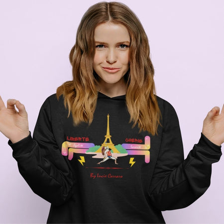 Liberté Chérie™ | <b>Sweat Féministe Enfant Bio WW Yoga</b>