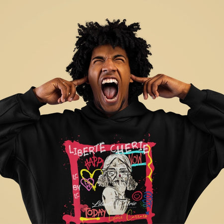 Liberté Chérie™ | <b>Sweat Féministe À Capuche Homme Fuck Tag</b>