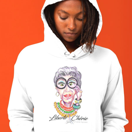 Liberté Chérie™ | <b>Sweat À Capuche Féministe Bio Iris</b>