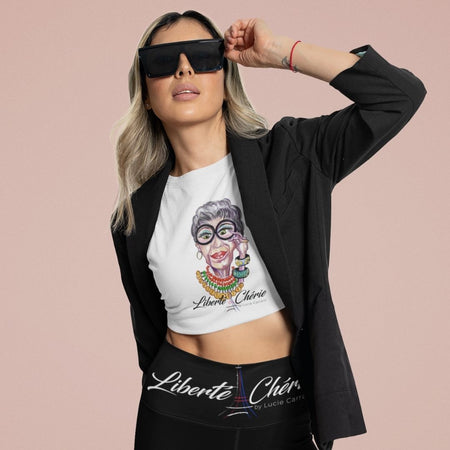 Liberté Chérie™ | <b>Crop Top Féministe Iris</b>
