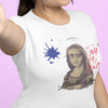 Liberté Chérie™ | <b>T-Shirt Féministe Manches Courtes Bio Mona Lisa</b>