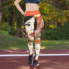 Liberté Chérie™ | <b>Legging Yoga Féministe Sacheen Littlefeather Orange</b>