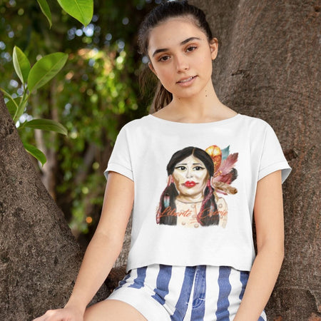 Liberté Chérie™ | <b>Crop Top Féministe Sacheen</b>