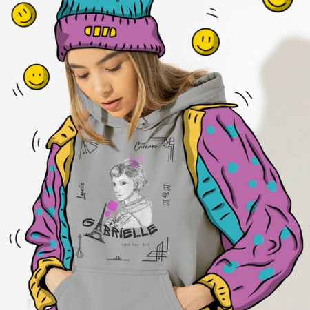 Liberté Chérie™ | <b>Sweat à Capuche Féministe Champion® Gabrielle Queen</b>