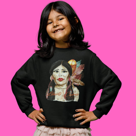 Liberté Chérie™ | <b>Sweat Féministe Enfant Sacheen</b>