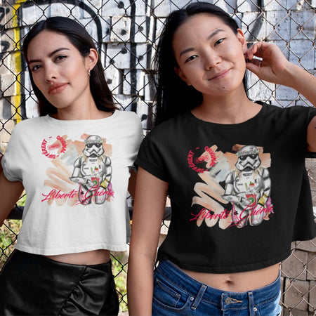 Liberté Chérie™ | <b>Crop Top Féministe Storm</b>