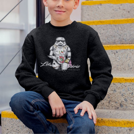 Liberté Chérie™ | <b>Sweat Féministe Enfant Storm Classique</b>