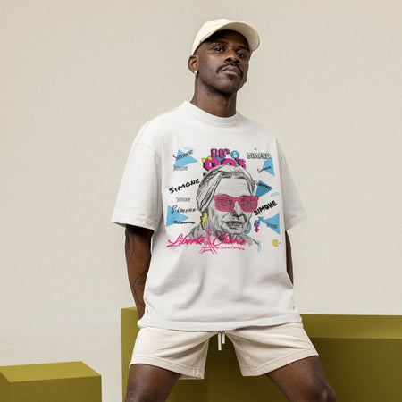 Liberté Chérie™ | <b>T-Shirt Féministe Oversize Simone 90'</b>