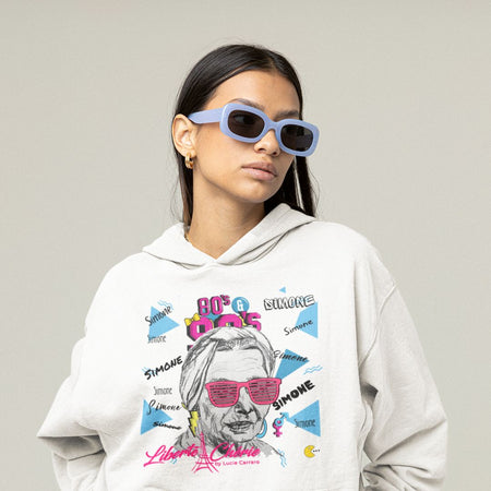 Liberté Chérie™ | <b>Sweat Féministe À Capuche Simone 90'</b>
