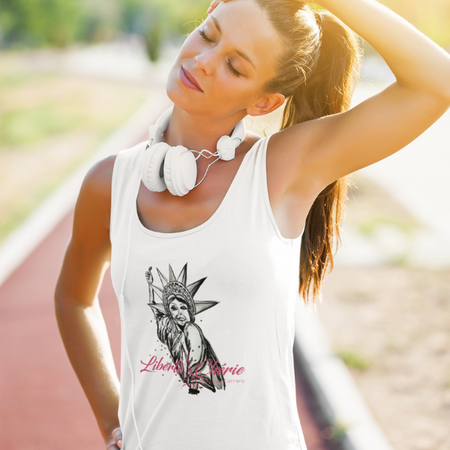 Liberté Chérie™ | <b>Débardeur Féministe Statut : Libéré</b>
