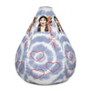 Liberté Chérie™ | <b>Housse de Pouf Féministe Sacheen Blue</b>