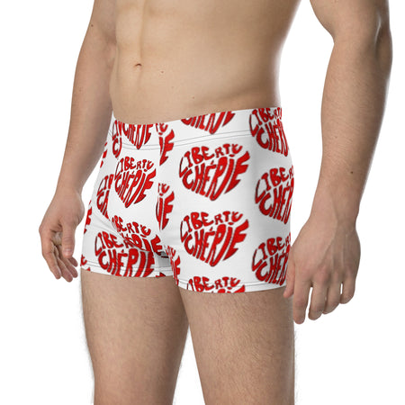 Liberté Chérie™ | <b>Boxer Féministe Monogram Mon Coeur</b>