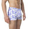 Liberté Chérie™ | <b>Boxer Féministe Monogram Lc By Lc Bleu</b>