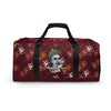 Liberté Chérie™ | <b>Sac De Voyage Féministe Frida Monogramme Lie De Vin</b>