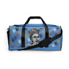 Liberté Chérie™ | <b>Sac De Voyage Féministe Frida Monogramme Bleu Jeans</b>