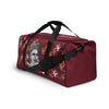 Liberté Chérie™ | <b>Sac De Voyage Féministe Frida Monogramme Lie De Vin</b>