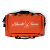 Liberté Chérie™ | <b>Sac De Voyage Féministe Frida Monogramme Orange</b>