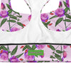 Liberté Chérie™ | <b>Brassière de Sport Féministe Florale Frida Kahlo</b>