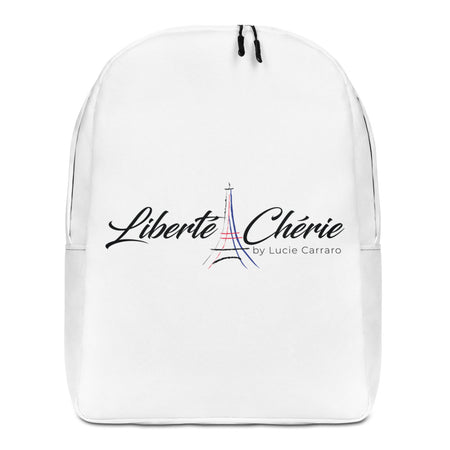 Liberté Chérie™ | <b>Sac À Dos Féministe Blanc Liberté Chérie</b>