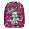 Liberté Chérie™ | <b>Sac À Dos Féministe Frida Monogramme Prune</b>