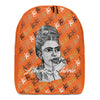 Liberté Chérie™ | <b>Sac À Dos Féministe Frida Monogramme Orange</b>