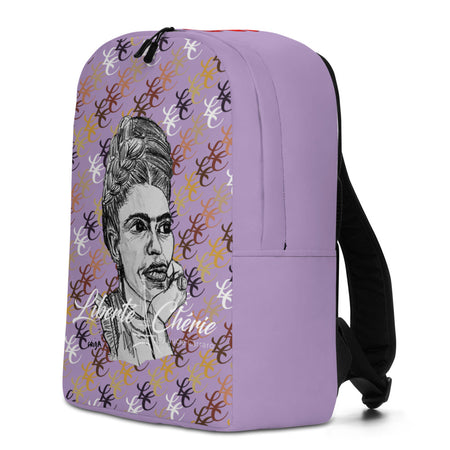 Liberté Chérie™ | <b>Sac À Dos Féministe Monogramme Lilas</b>