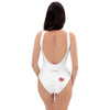 Liberté Chérie™ | <b>Maillot De Bain Féministe Une Pièce Mon Coeur Blanc</b>