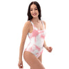 Liberté Chérie™ | <b>Maillot De Bain Féministe Une Pièce Mon Coeur Rose</b>