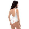 Liberté Chérie™ | <b>Maillot De Bain Féministe Une Pièce Mon Coeur Blanc</b>