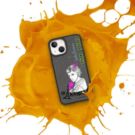 Liberté Chérie™ | <b>Coque de Téléphone Pop Art Biodégradable Féministe Gabrielle Queen</b>