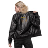 Liberté Chérie™ | <b>Veste Bomber Féministe en similicuir LC by LC</b>