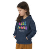 Liberté Chérie™ | <b>Sweat A Capuche Féministe Enfant Girl Power Graphique</b>