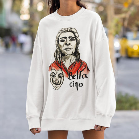 Liberté Chérie™ | <b>Sweat Féministe Bio Bella Ciao Nairobi</b>