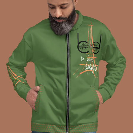 Liberté Chérie™ | <b>Veste Bomber Féministe Vert Mousse</b>