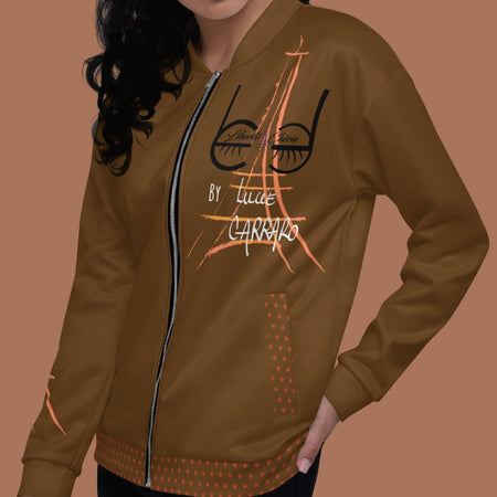 Liberté Chérie™ | <b>Veste Bomber Féministe Marron</b>