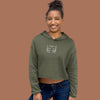 Liberté Chérie™ | <b>Sweat-Shirt Crop-Top Féministe Lc By Lc</b>