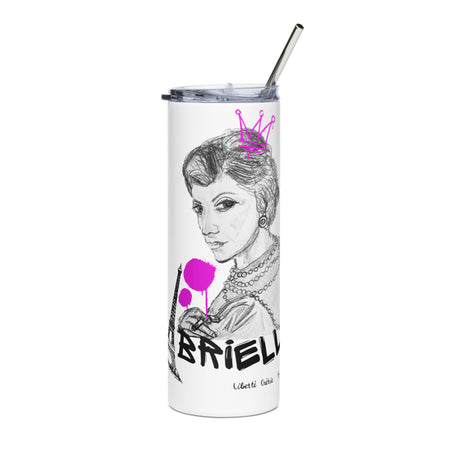 Liberté Chérie™ | <b>Gobelet Féministe En Acier Inoxydable Gabrielle Queen</b>